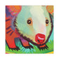 "Wombat in Expressionism" - Canvas