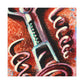 "Corkscrew with Neoclassicism" - Canvas