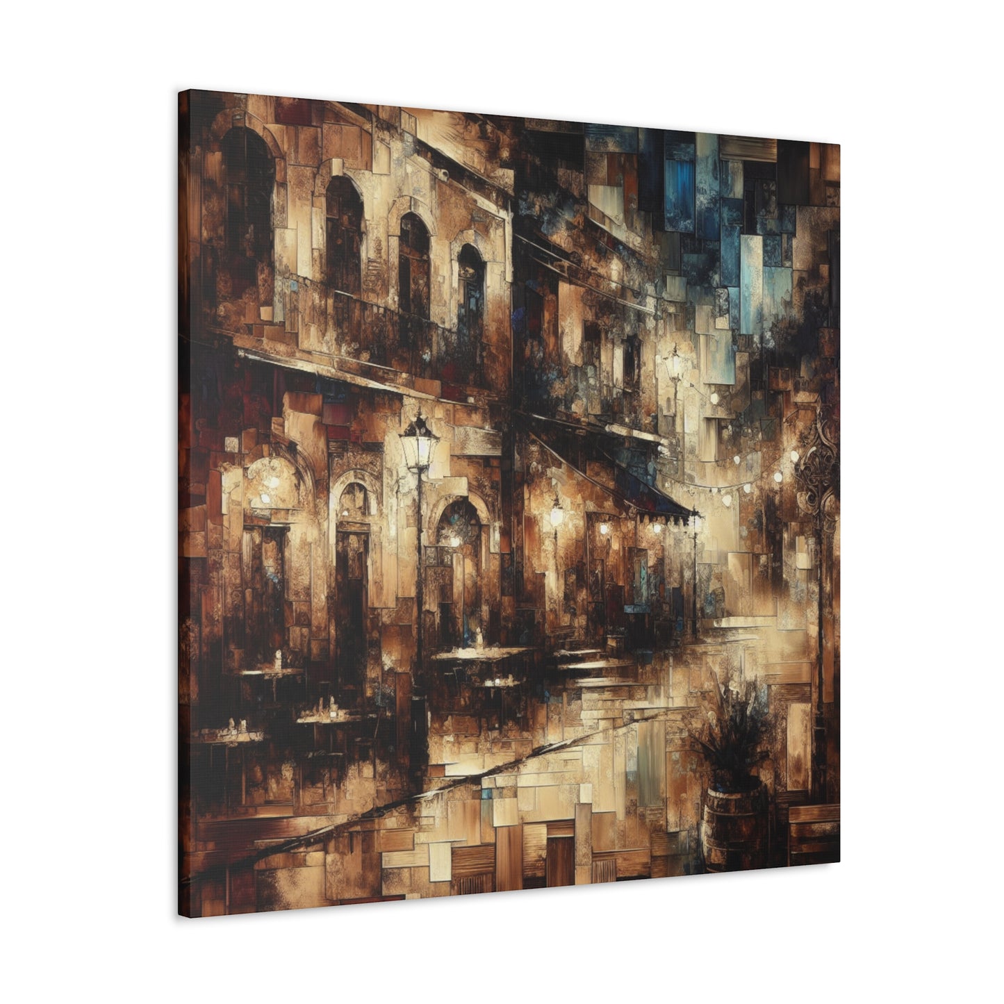 Intoxicating Urban Revelry - Canvas