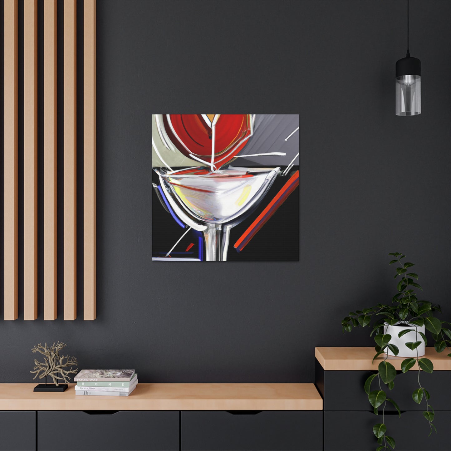 "Wine's Masquerade Ball" - Canvas