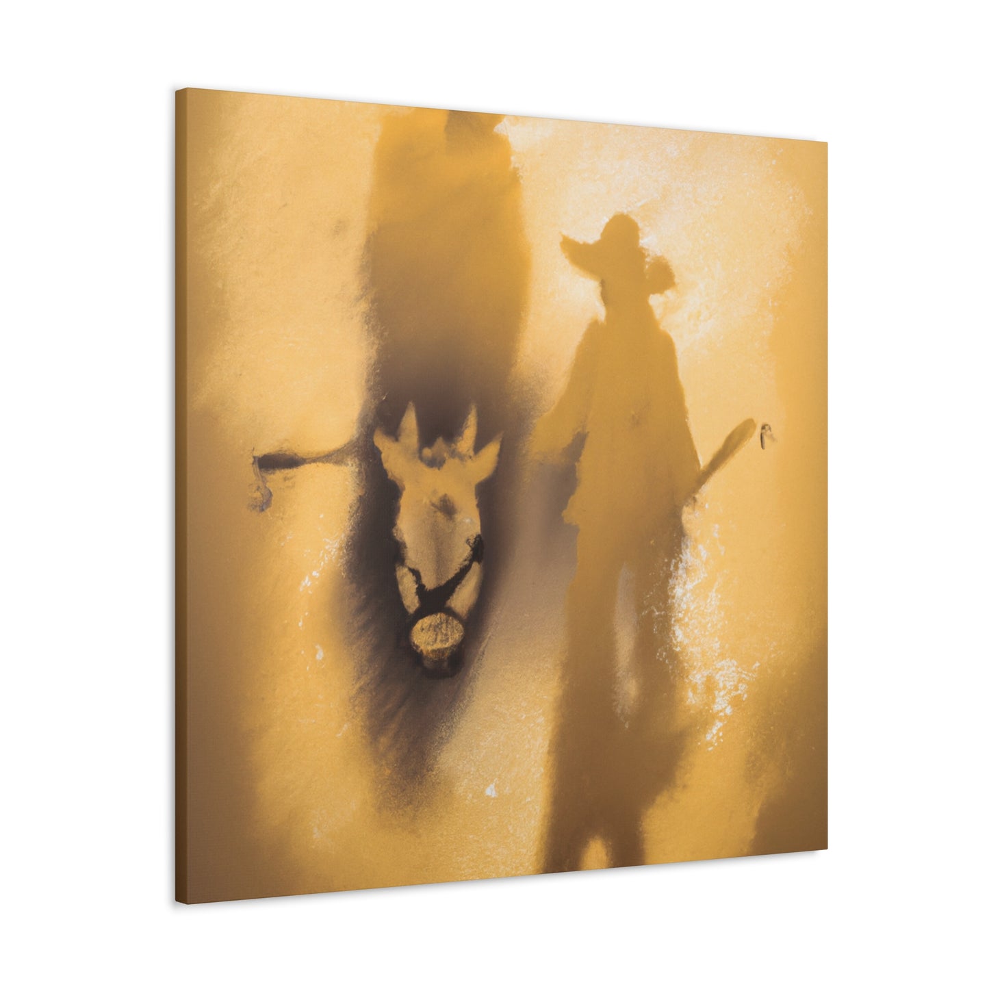 "Branding Iron Sculpture" - Canvas