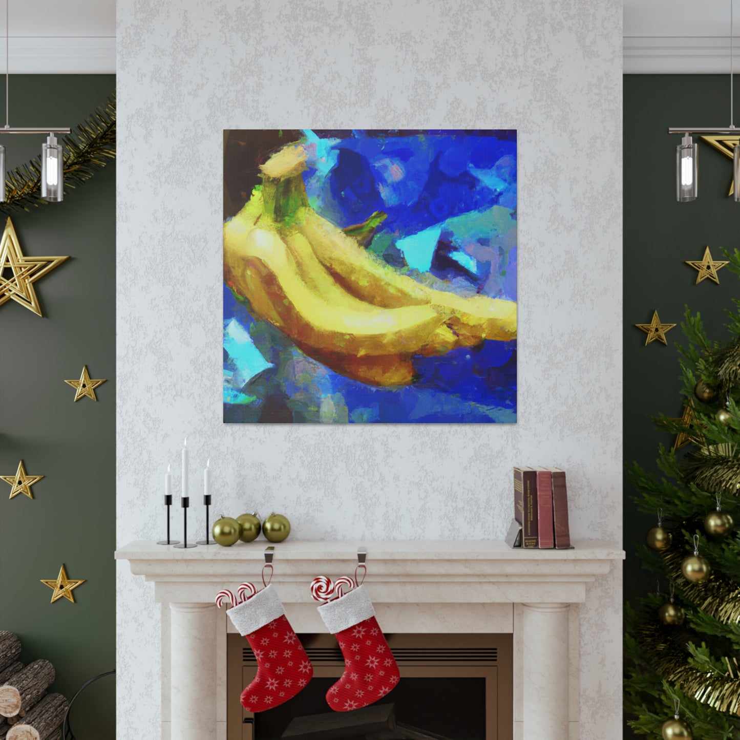 Bananas in Impressions - Canvas