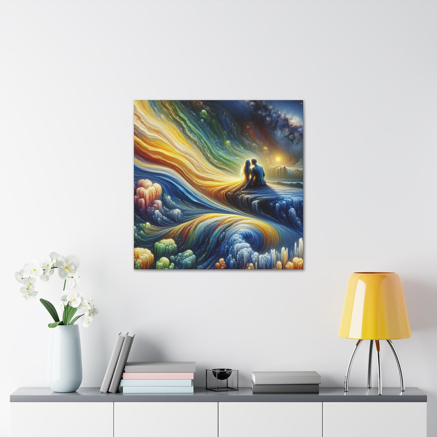 "Intimate Aurora" - Canvas