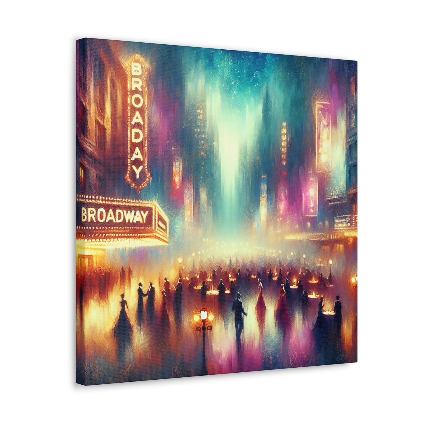 Electric Dreams on Broadway - Canvas