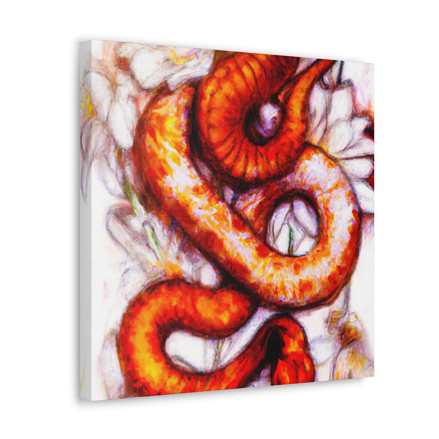 "Corn Snake Impressions" - Canvas