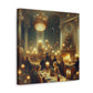 Exuberant Opulence: Midnight Revelry - Canvas