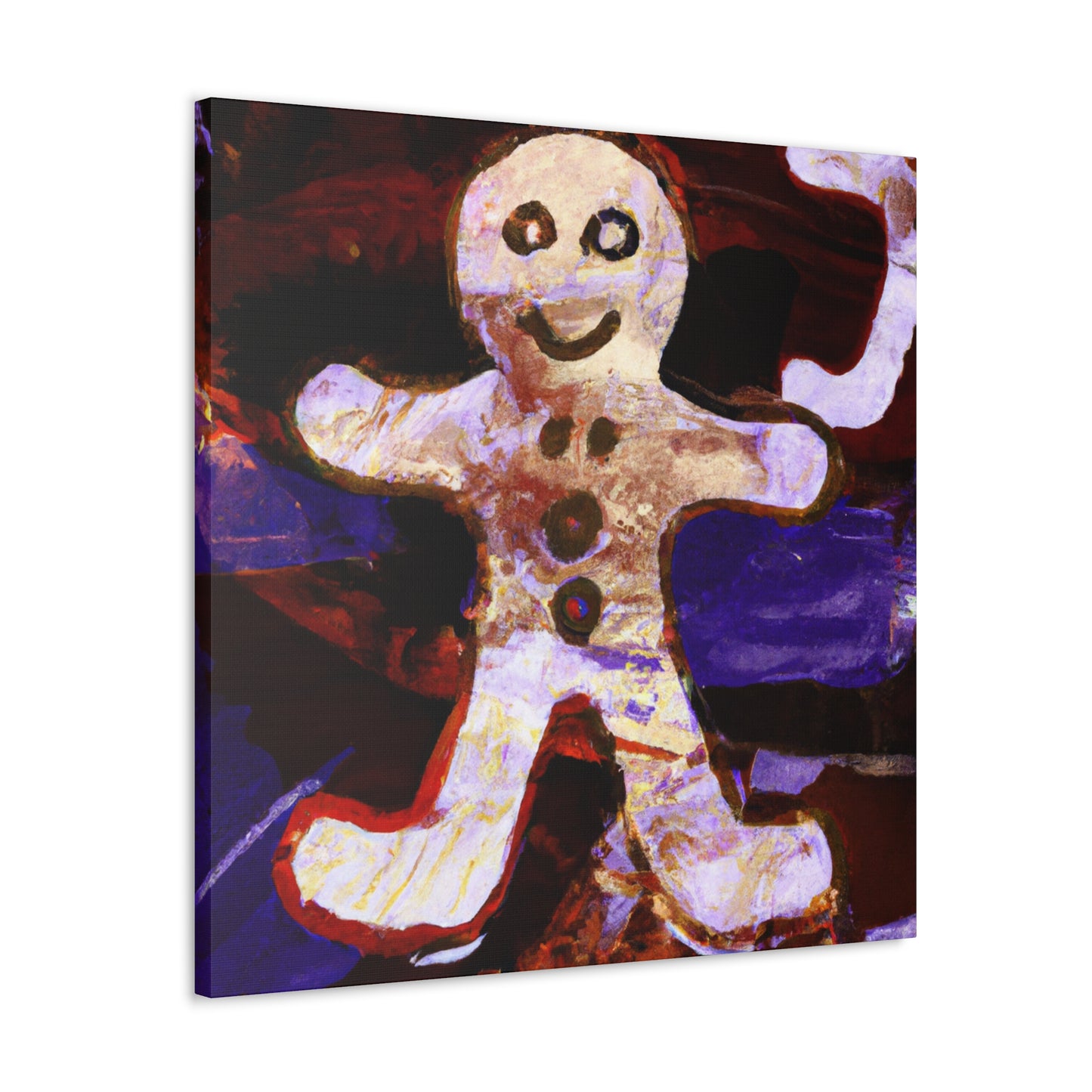 Gingerbread Man Splendor - Canvas