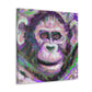 "Chimp in Expressionism" - Canvas