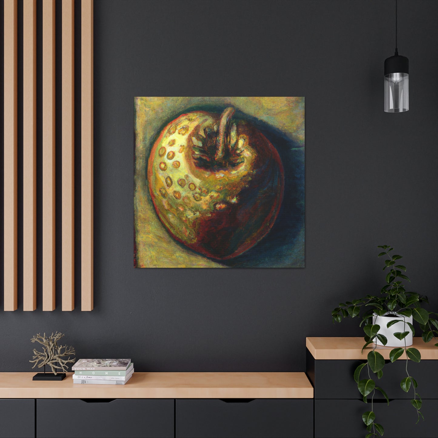 Still Life With Apple - Canvas