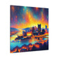 Steel City's Majestic Horizon - Canvas