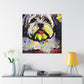 "Shih Tzu Expressionism Art" - Canvas