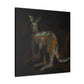 Kangaroo in Abstraction - Canvas