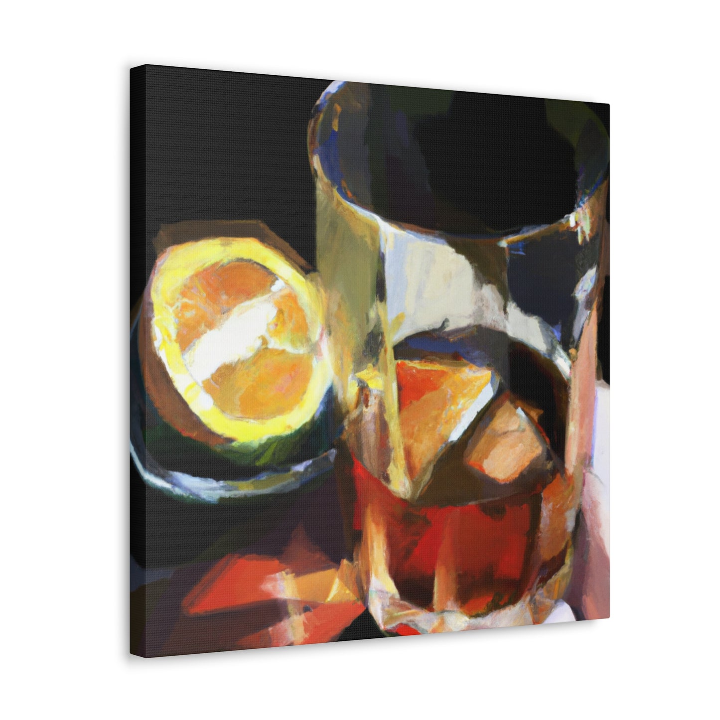 Drinking Impressions Abound - Canvas