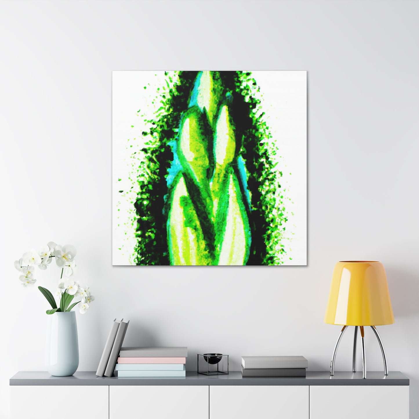 "Springs Asparagus Bounty" - Canvas