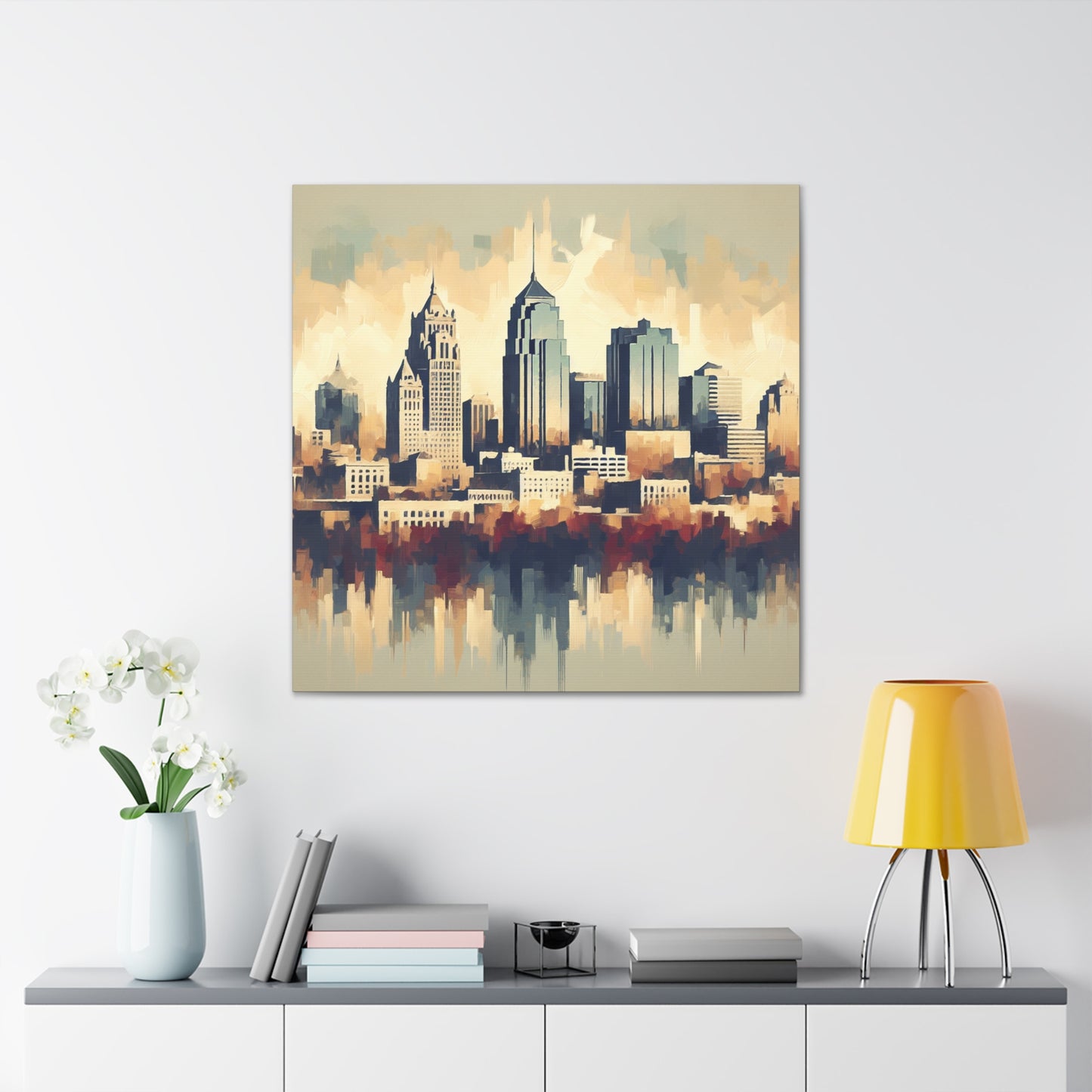 "Urban Symphony: Kansas Reverie" - Canvas