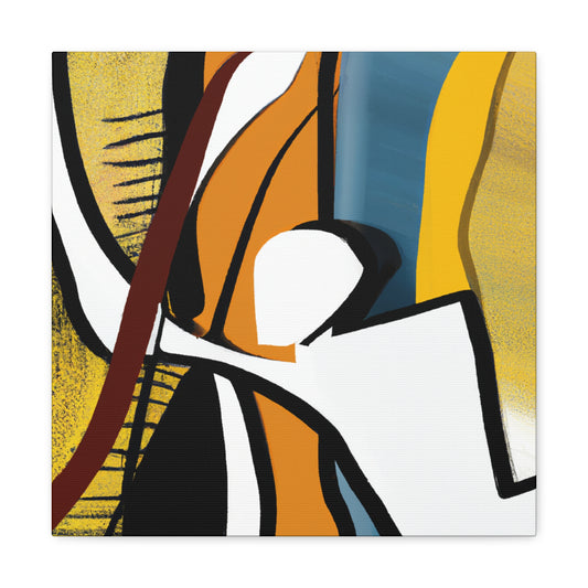 "Skiing in Abstraction" - Canvas