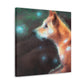 Dingo in Impressionism - Canvas