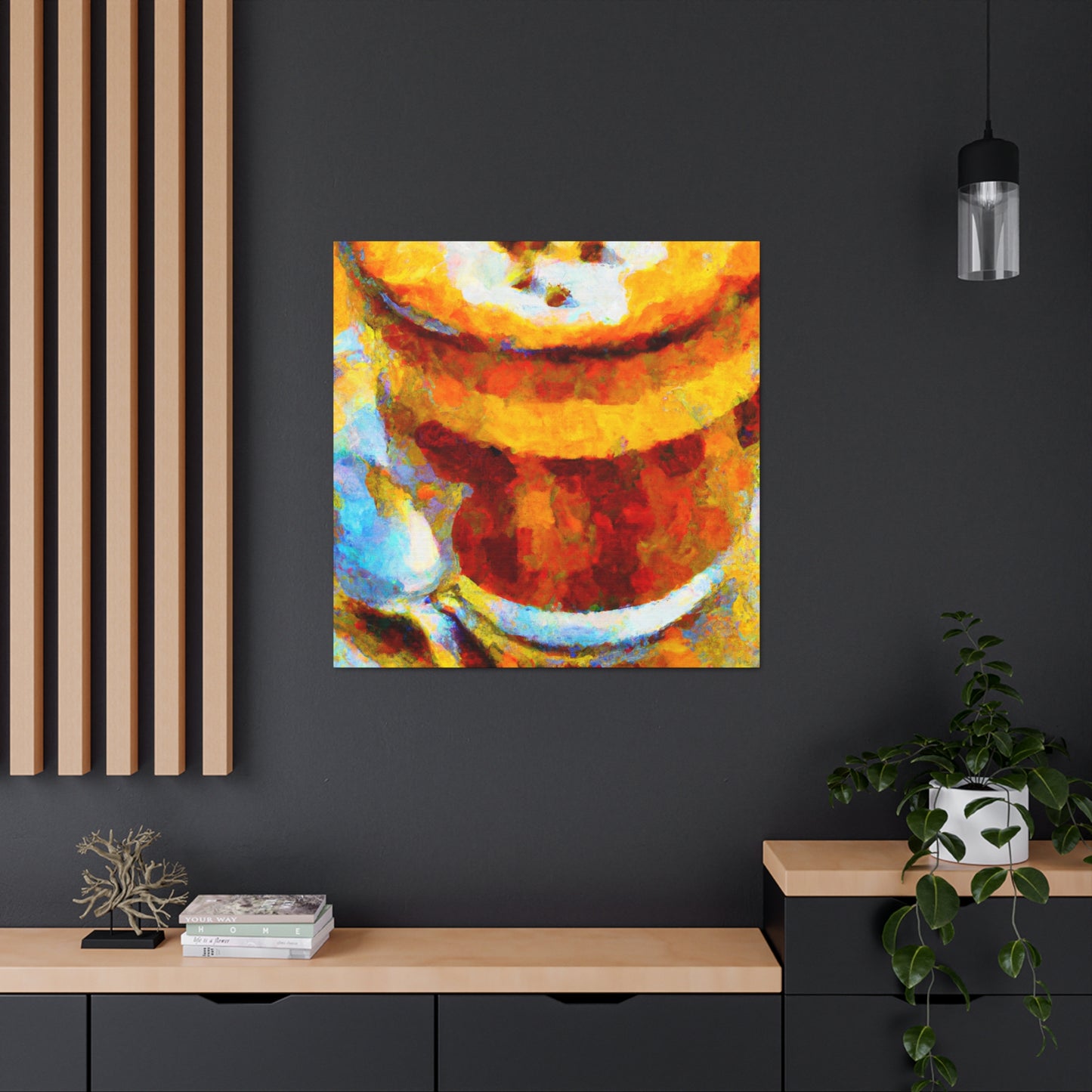 Cappuchino Fauvist Dream - Canvas