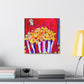 "Popcorn in Abstraction" - Canvas