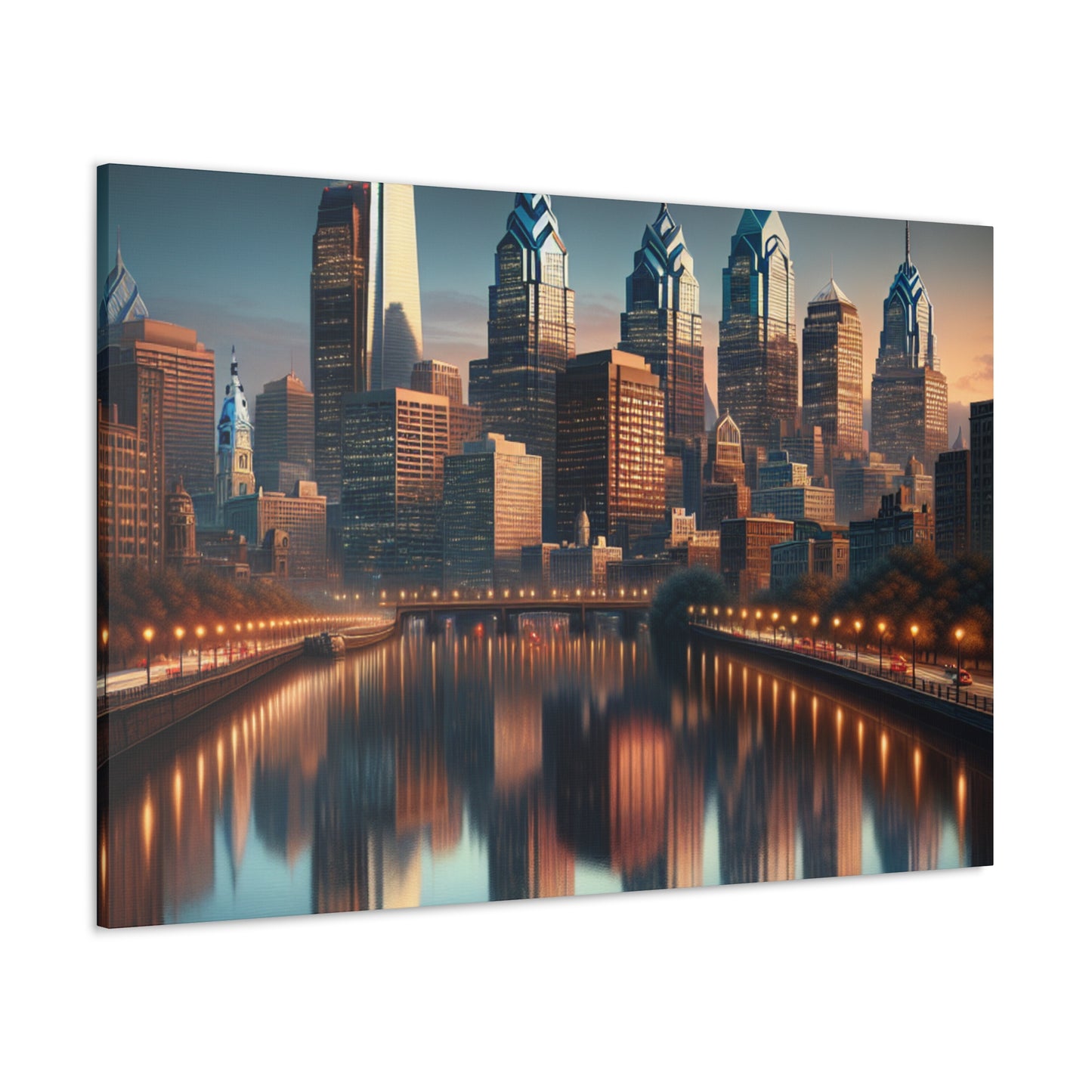 "Cityscapes in Time" - Canvas