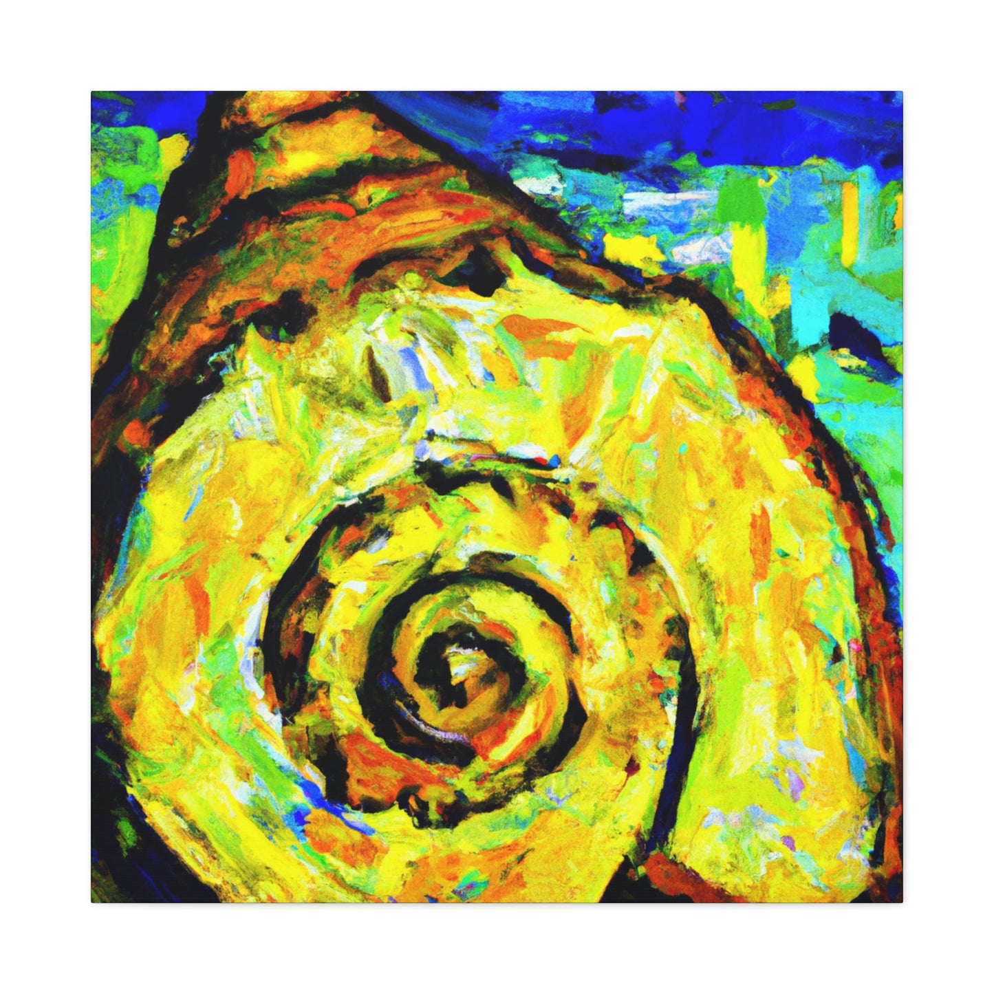 "Seascape Shell Splendor" - Canvas