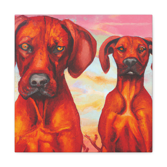 "Ridgeback In Dreamworld" - Canvas