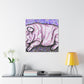 Pig in the Meadow - Canvas