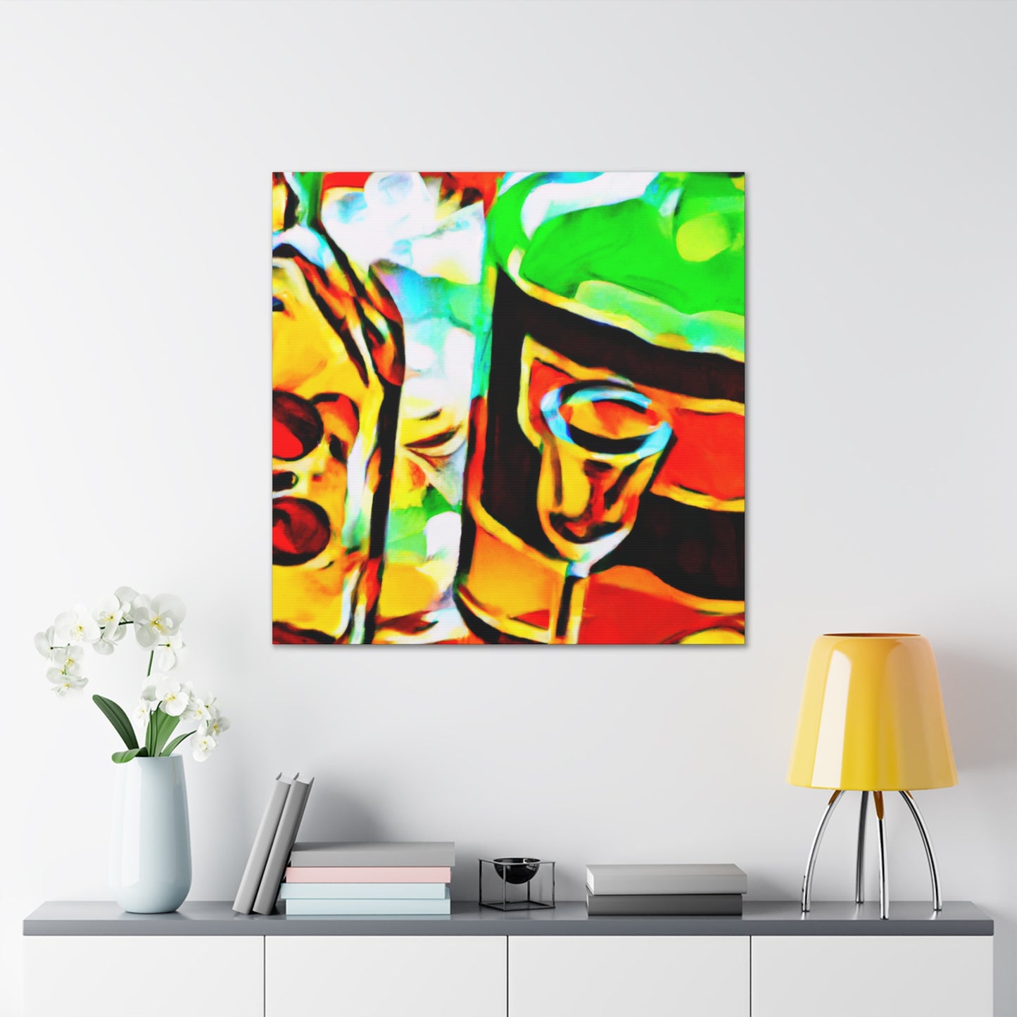 "Mixed Colorful Beverages" - Canvas