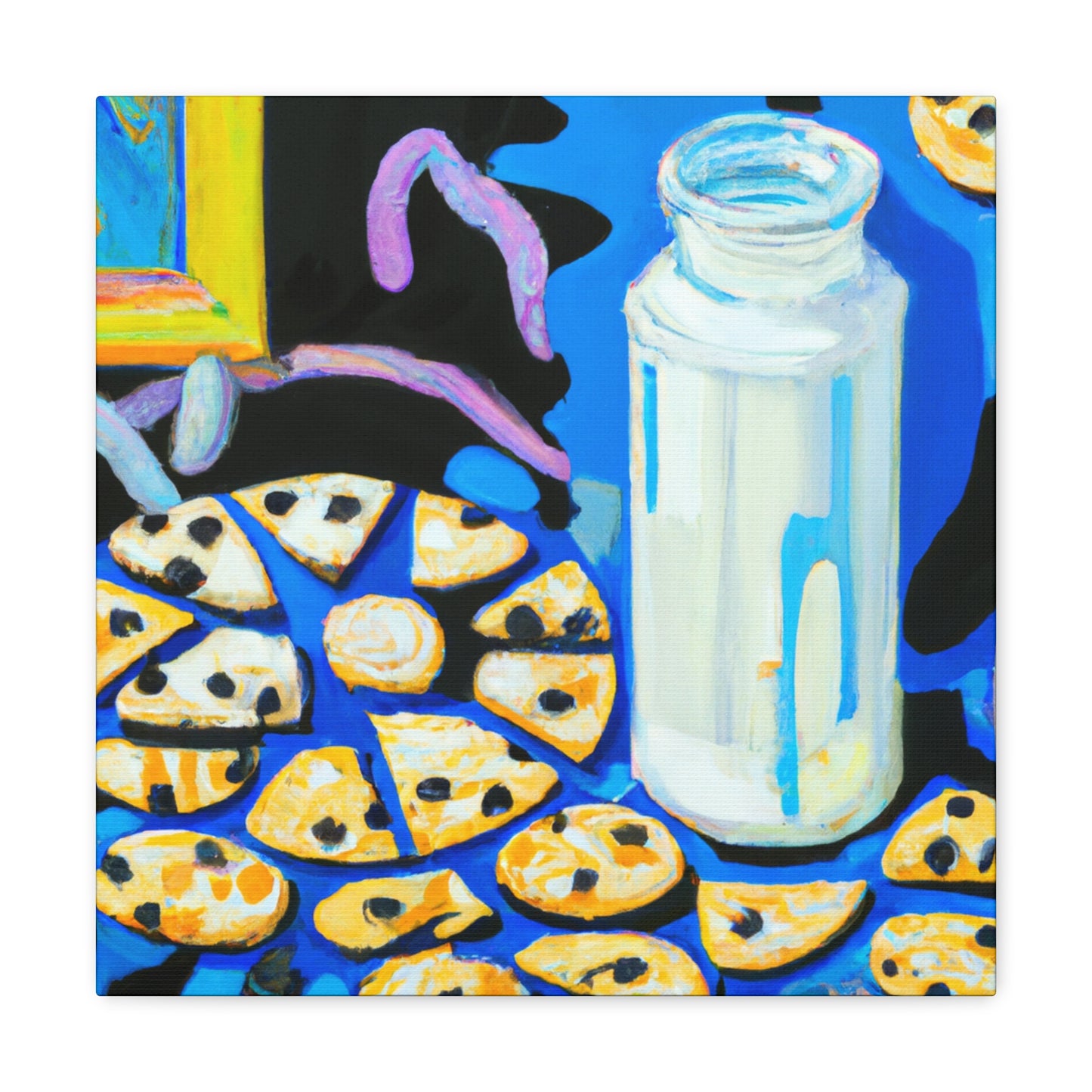 "Milk and Cookie Memories" - Canvas