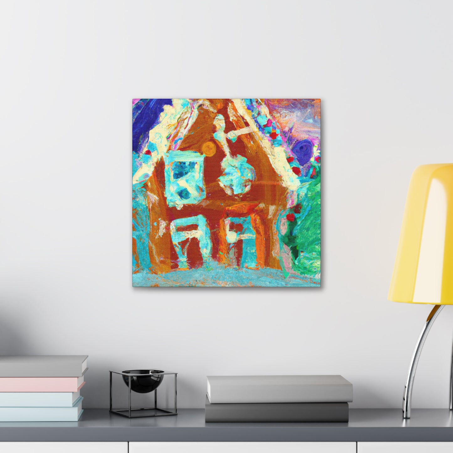 Gingerbread Dreamscape - Canvas