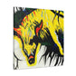 "Hyena's Masked Identity" - Canvas