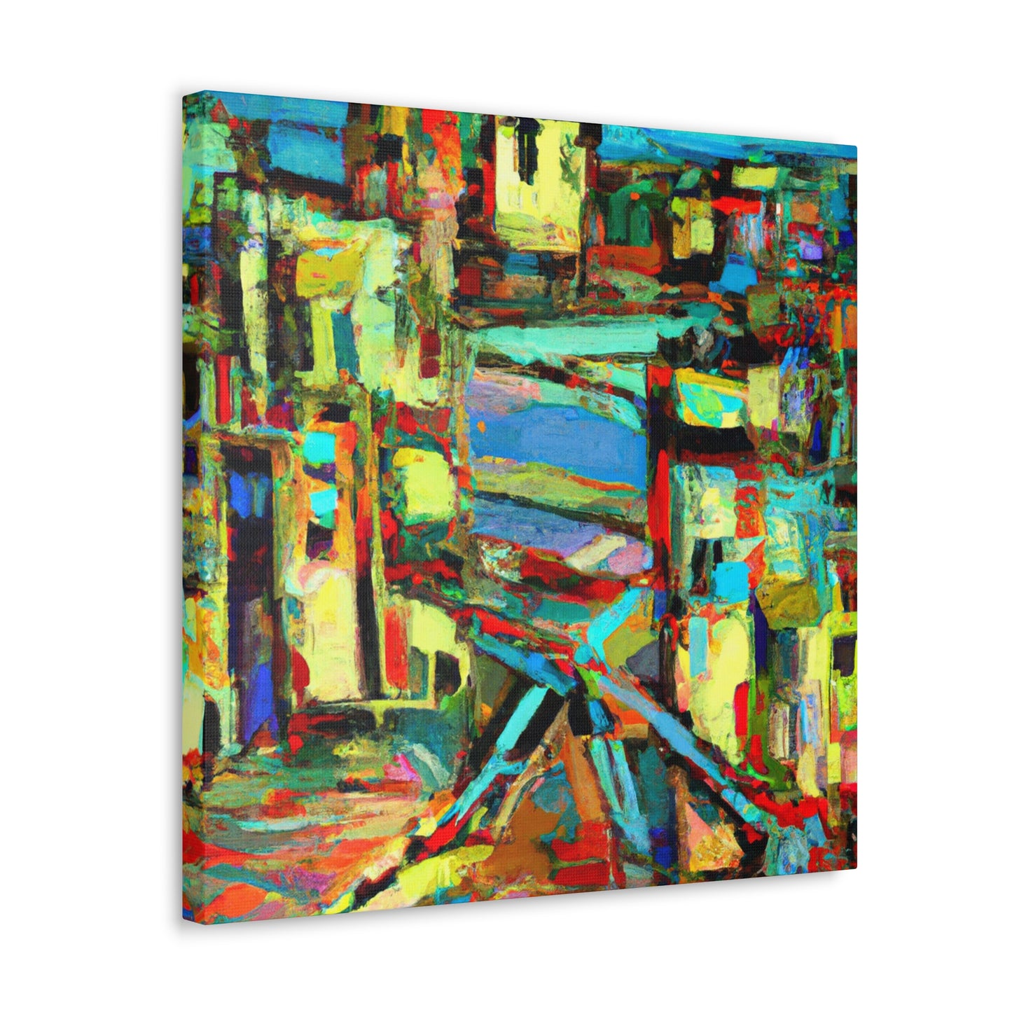 Renaissance Riches Abstract - Canvas