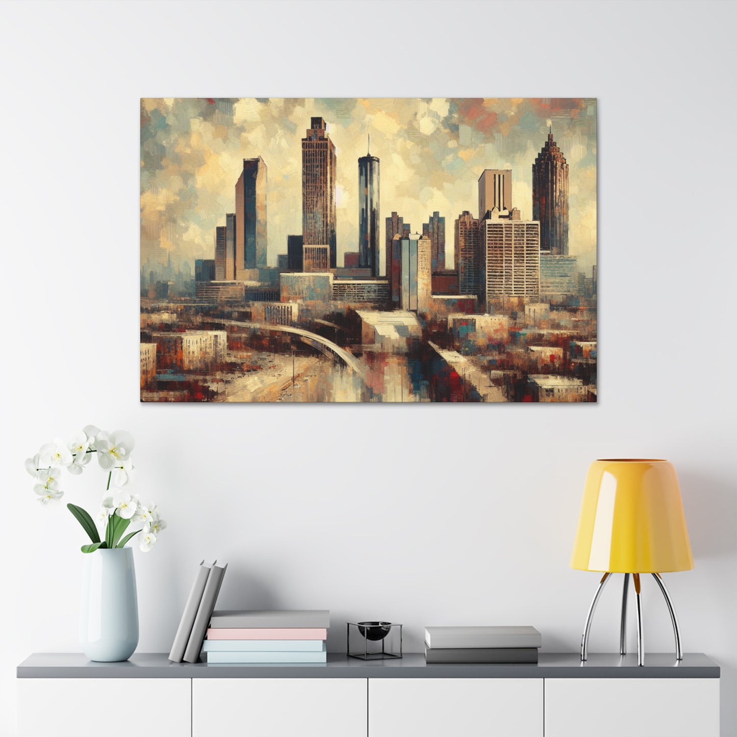 "Urban Symphony Unleashed" - Canvas