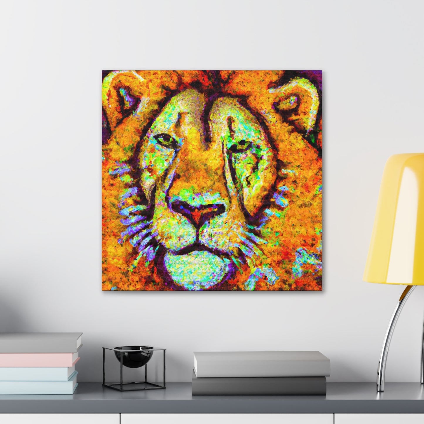 Majestic Mountain Lion - Canvas