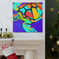 Sea Turtle Pop Brilliance - Canvas