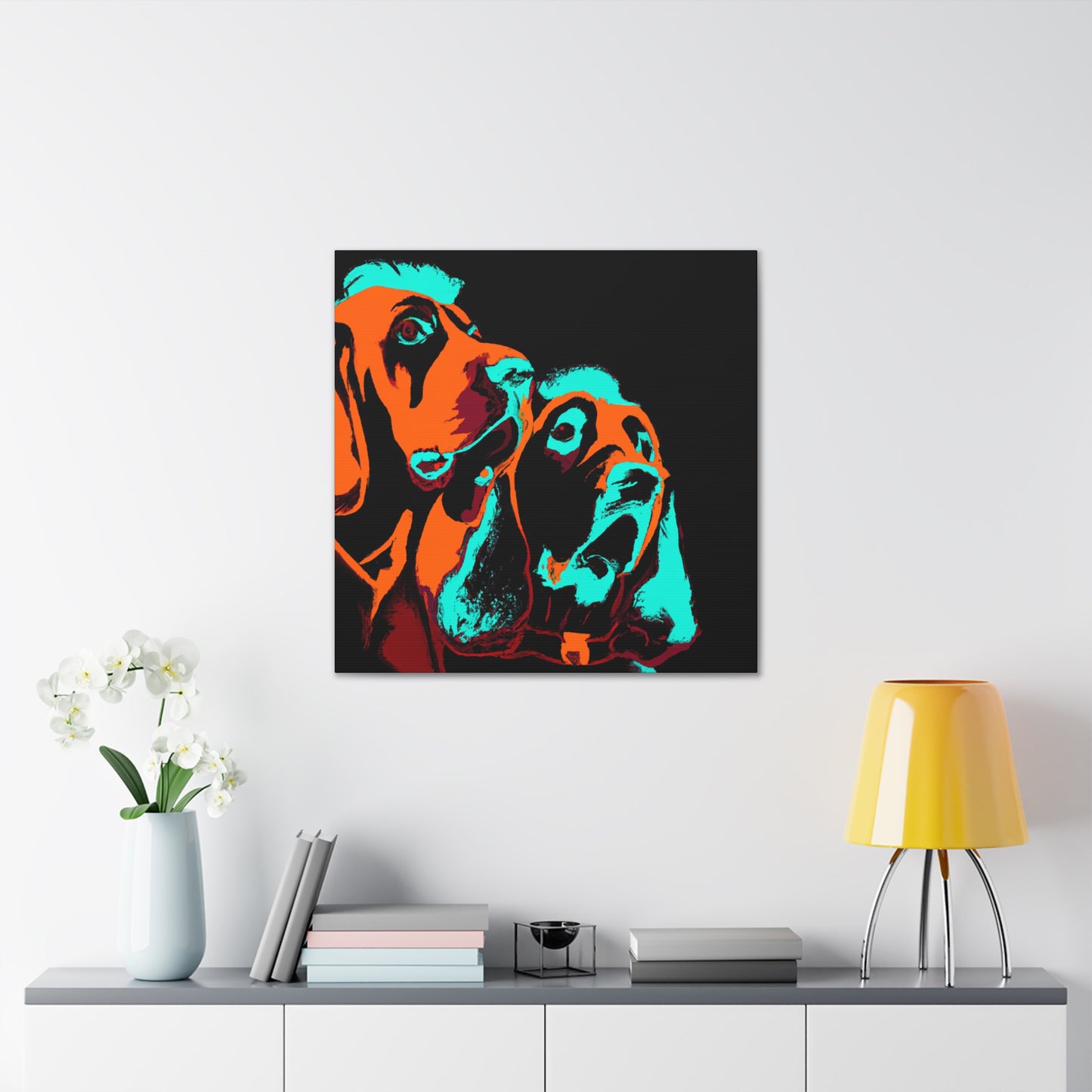 "Irish Setter Portrait 1925" - Canvas