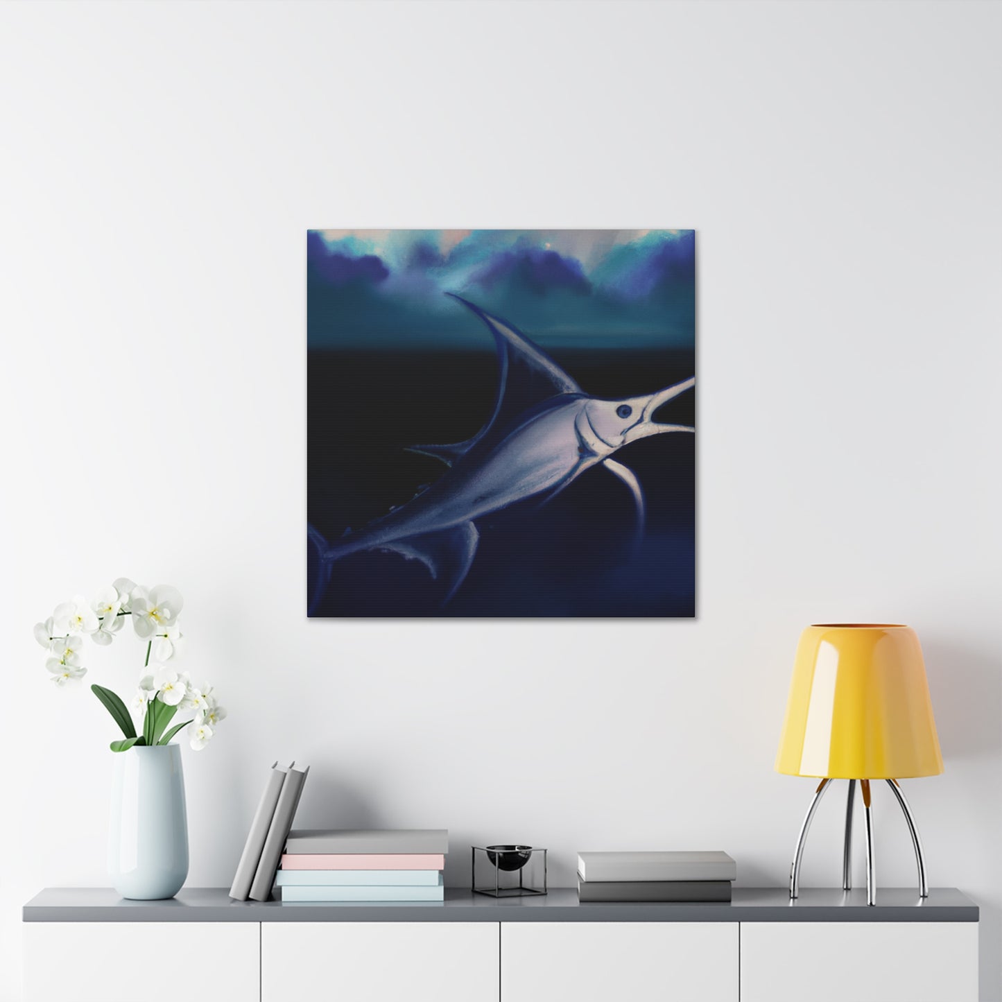 Swordfish in Surrealism - Canvas