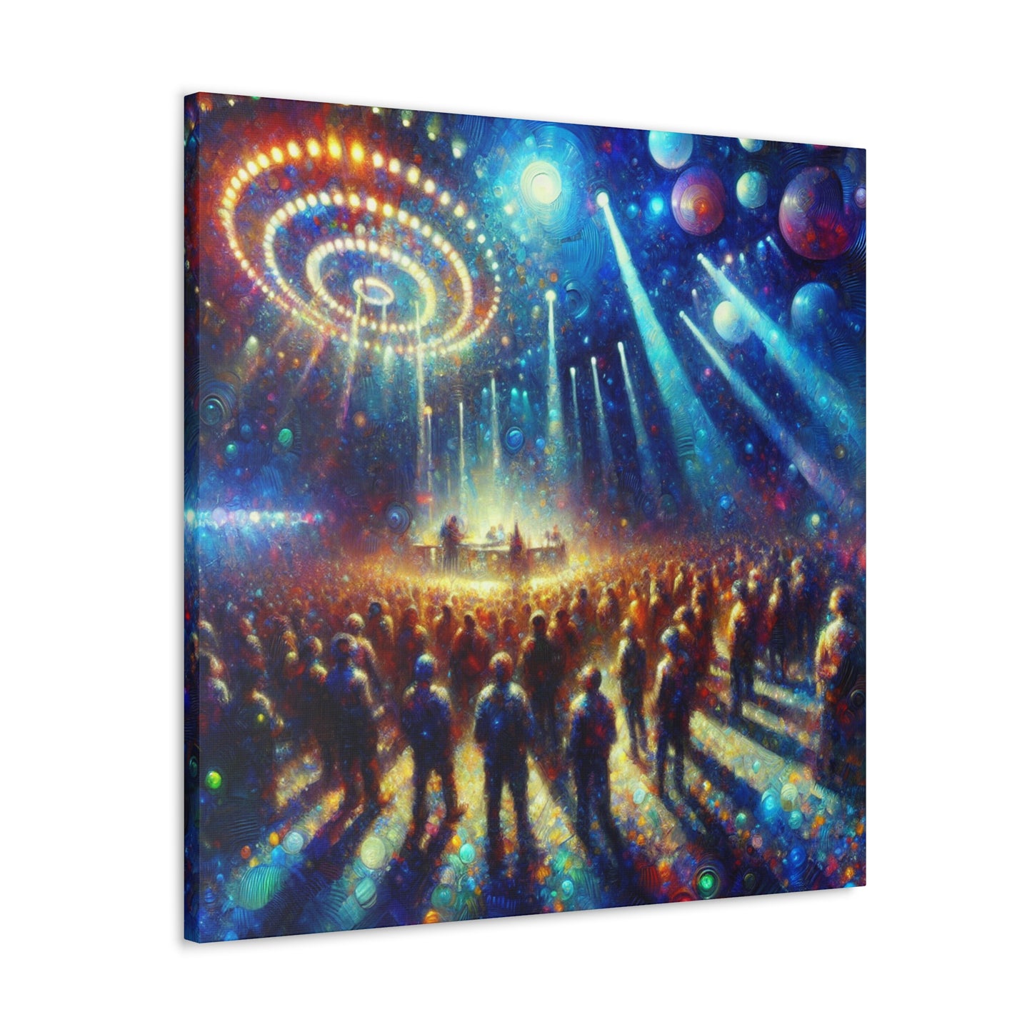 Psychedelic Dance of Dreams - Canvas