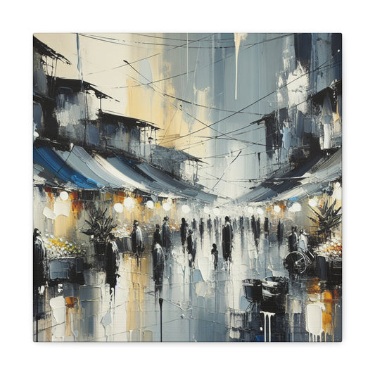 "Midnight Bazaar Euphony" - Canvas