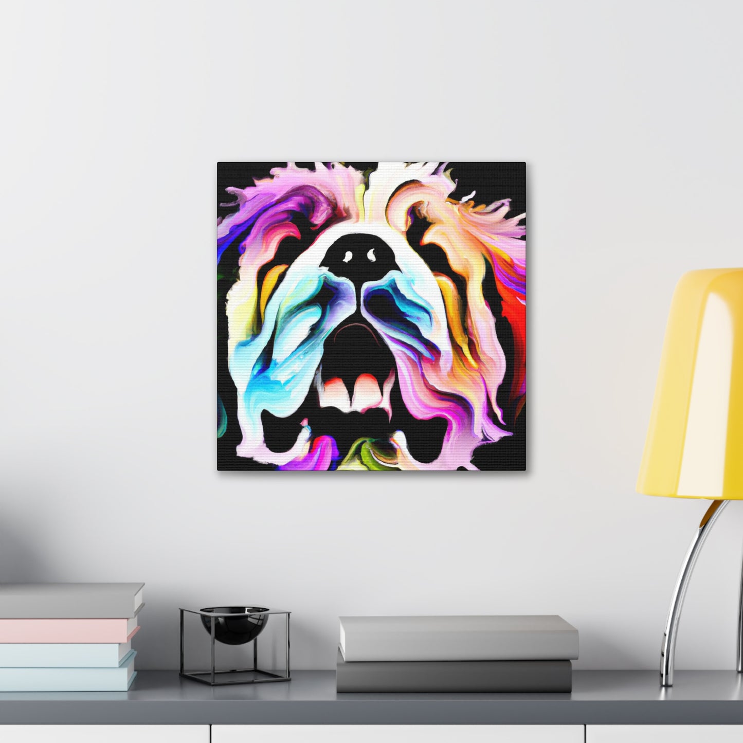 Saint Bernard Reflection - Canvas