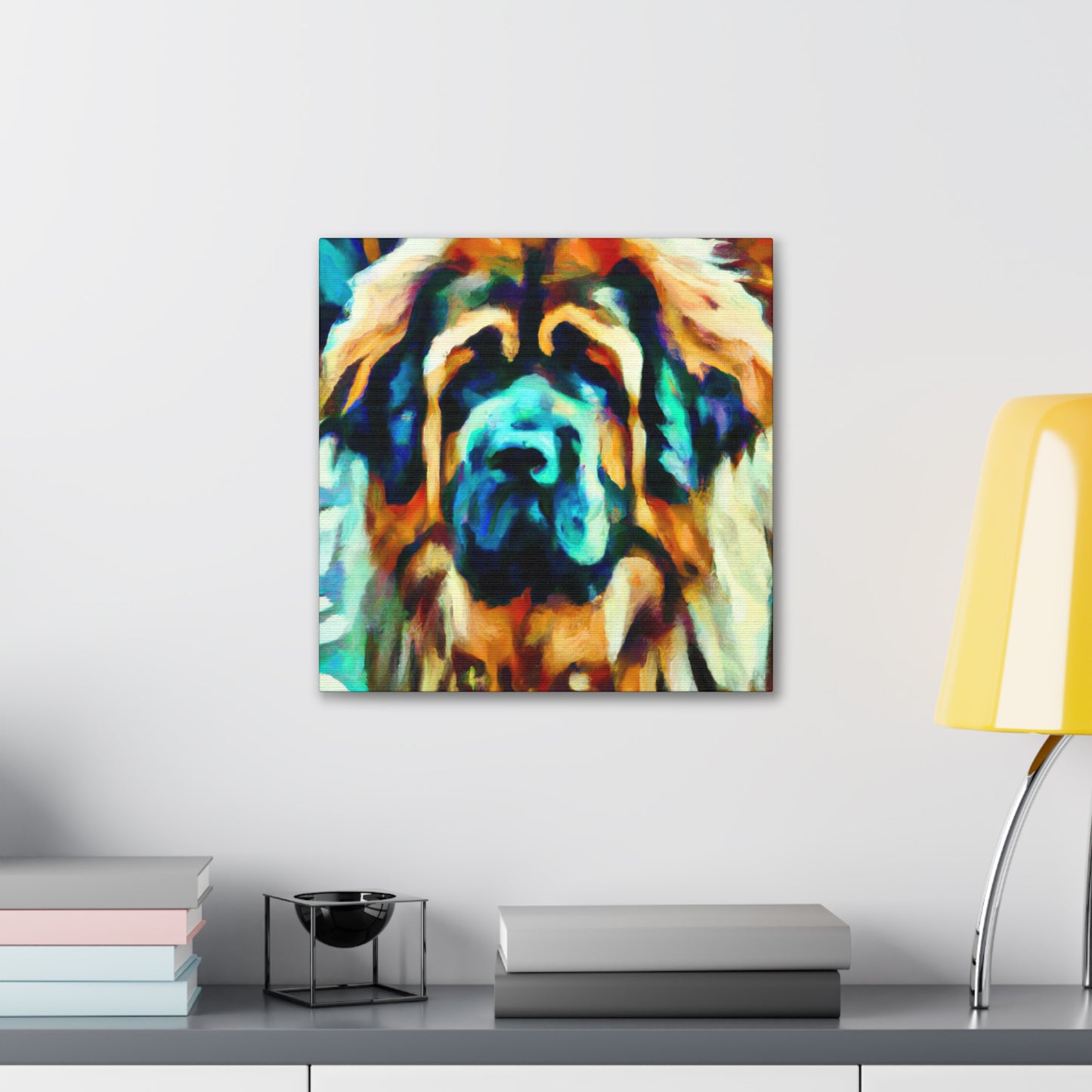 The Tibetan Guardian Dog - Canvas