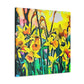 "A Bursting Daffodil" - Canvas