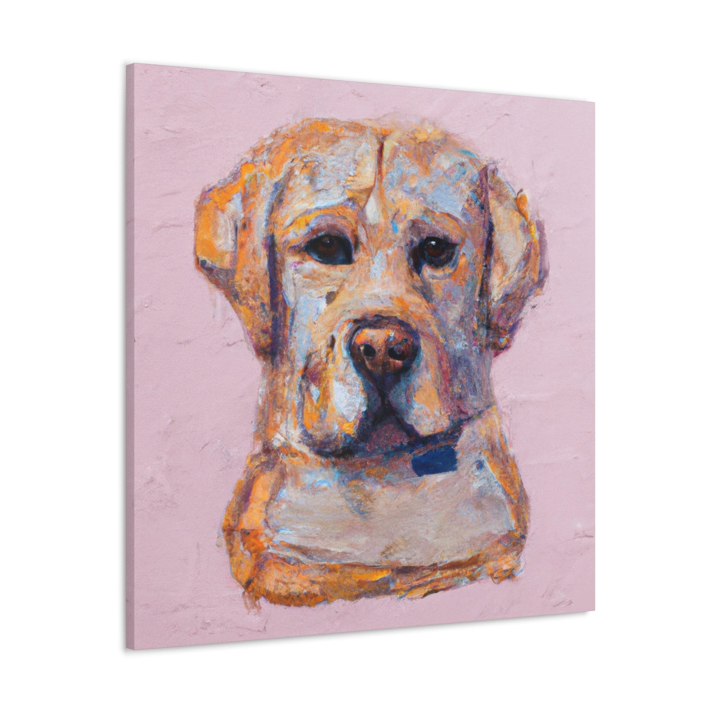 "Labrador: A Reflection" - Canvas