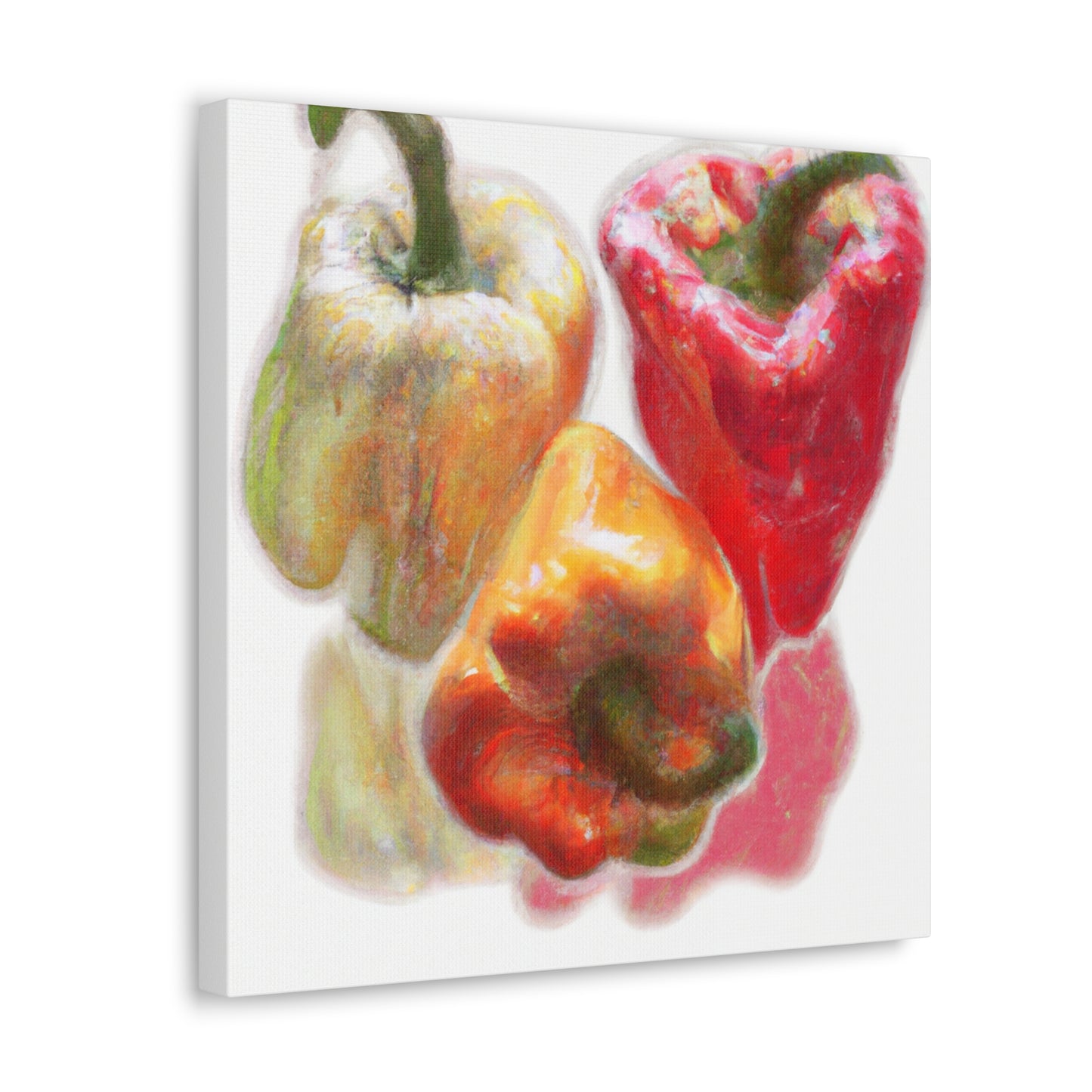 Peppers of Realism. - Canvas