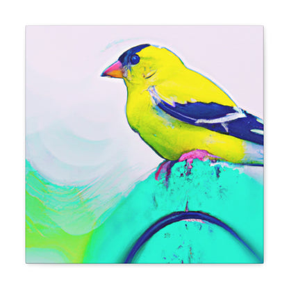 American Goldfinch Dreaming - Canvas