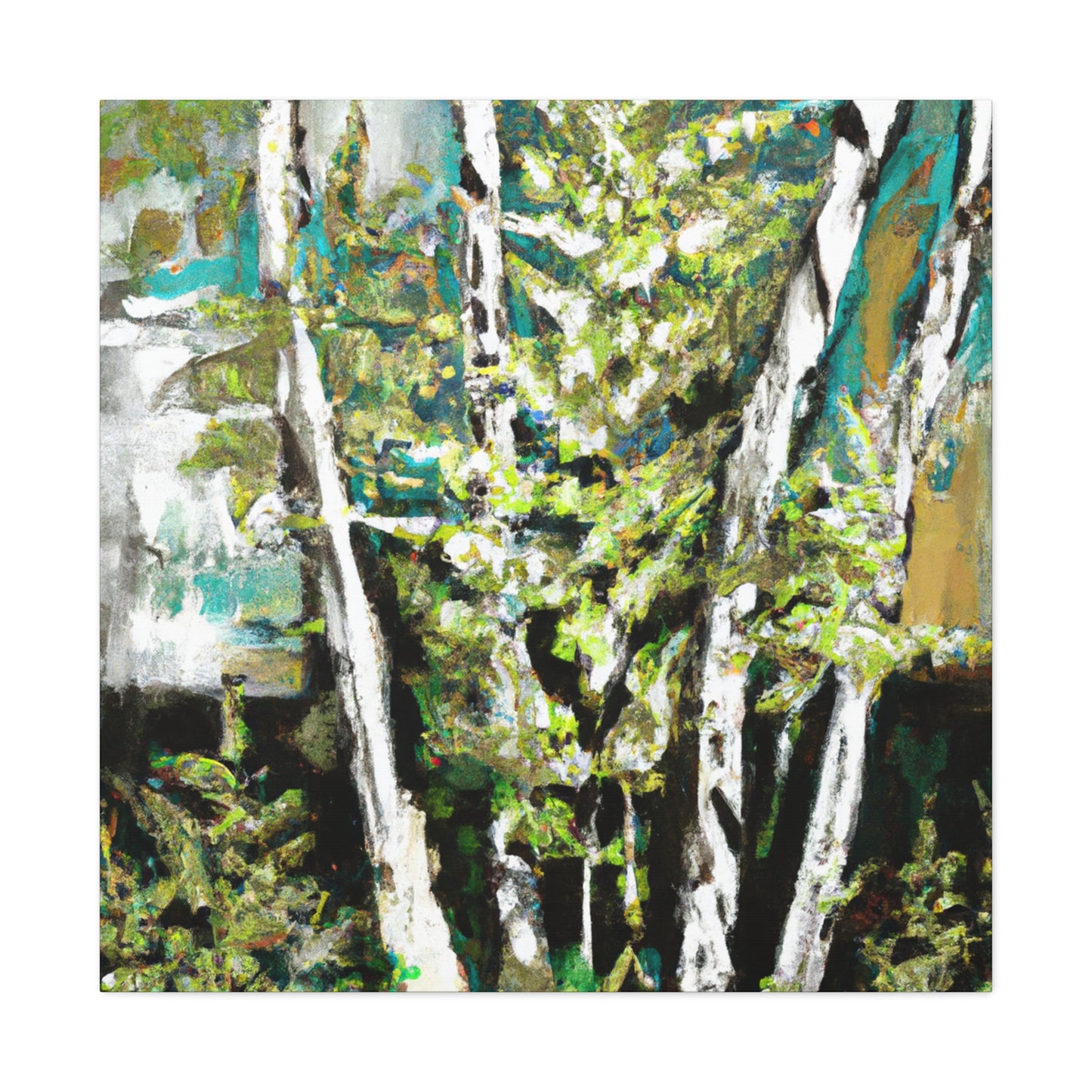 Birch Tree Grandeur - Canvas