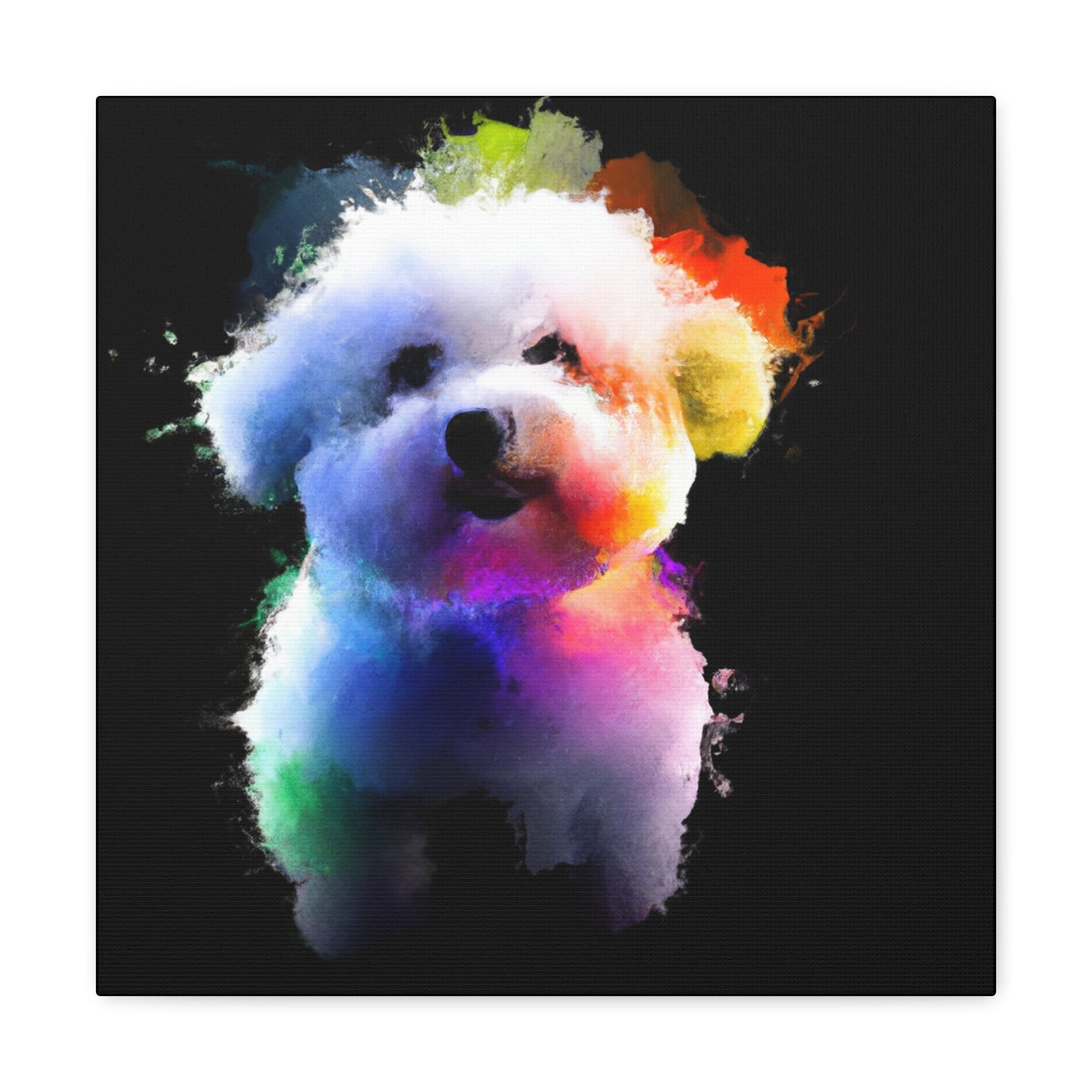 "Proud Bichon Frise" - Canvas