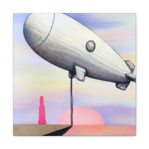 "Ascending Blimp Dreaming" - Canvas