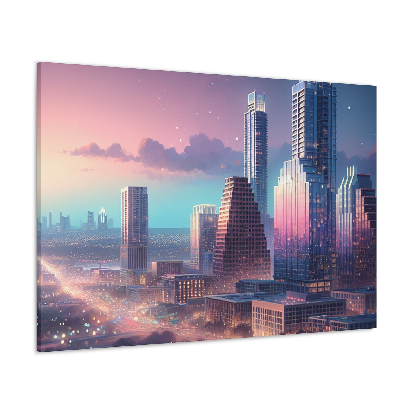 "Enchanting Austin Reverie" - Canvas