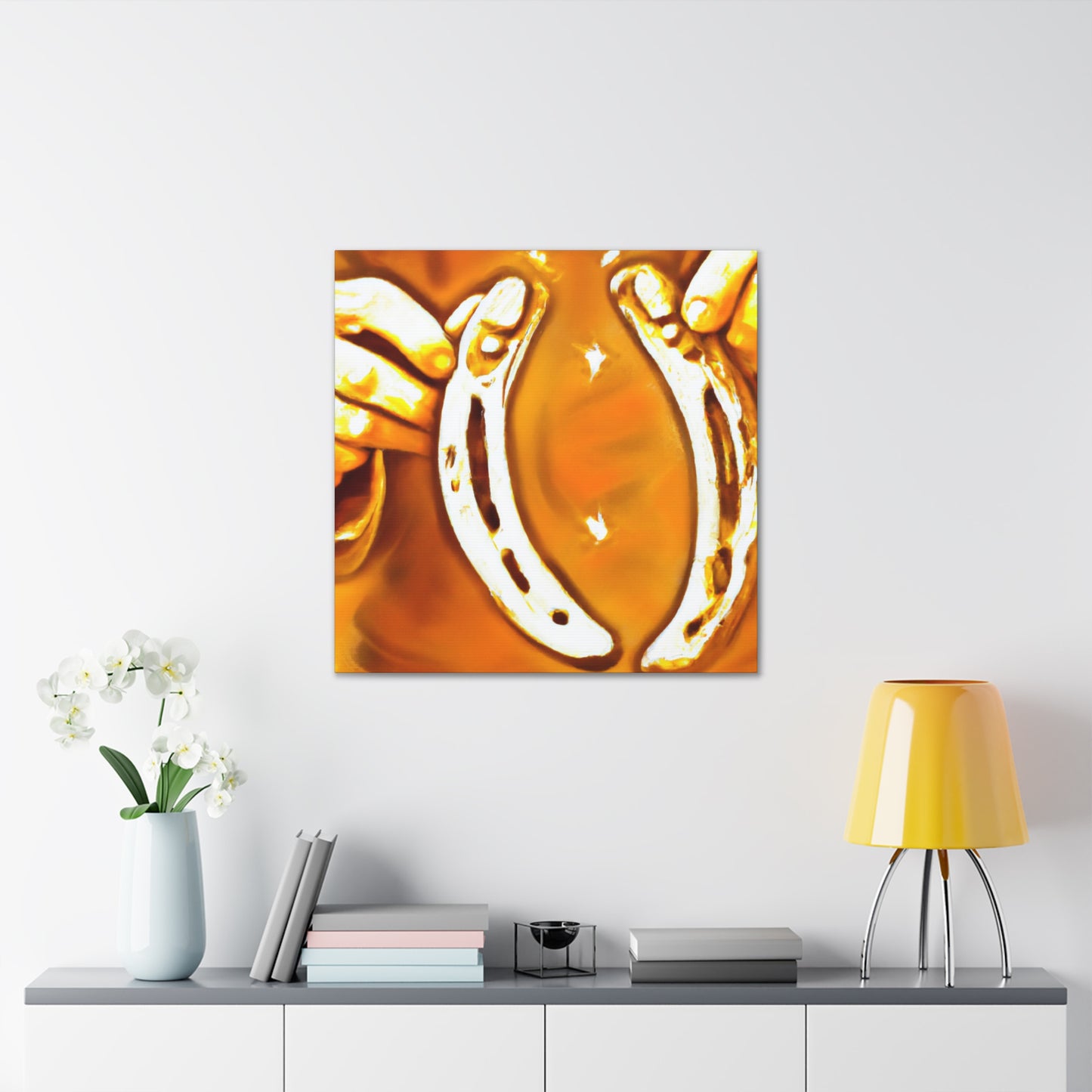 "The Glistening Horseshoe" - Canvas